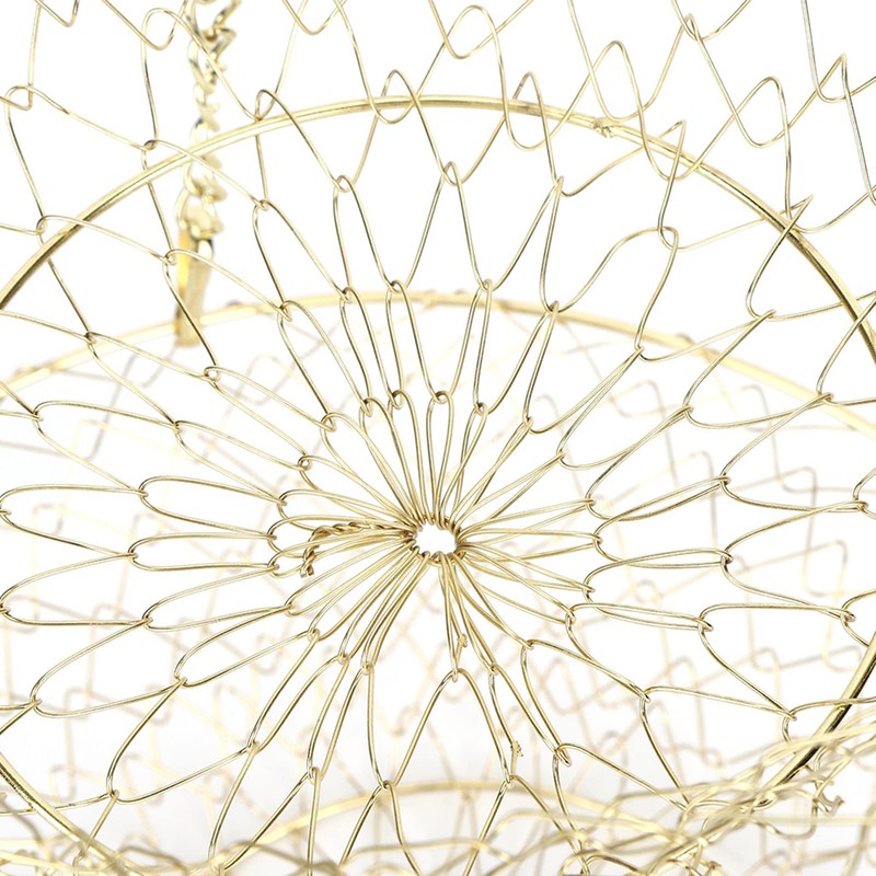 3 Tier Hanging Fruit Basket Kitchen Fruit Basket Multifunctional Fruit