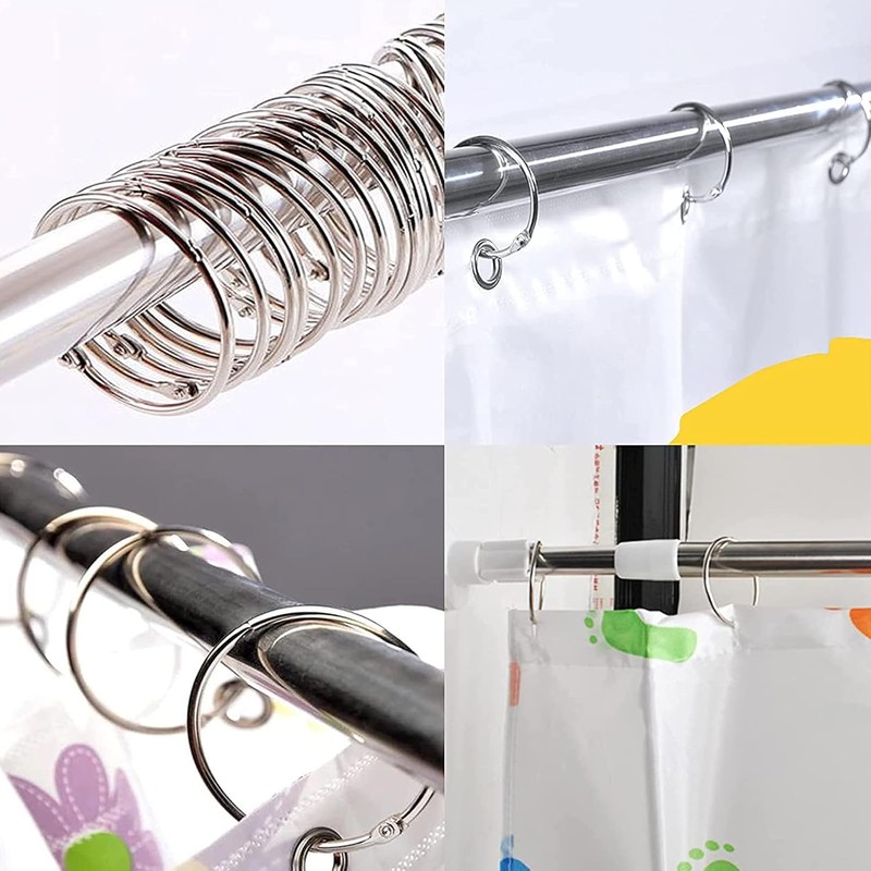 Pack of 12 book rings, binder rings, book binding rings,