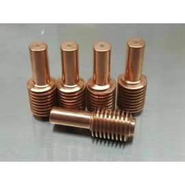 PlasmaDyn Razorcut X45 Plasma Torch Fine Cut Consumables Fits PMax PowerMax 30 45 - 5pc Electrodes