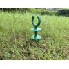 WIBBLESOX 20 Pcs Green Garden Hose Guide Stakes Holiday Lights