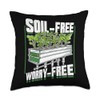 Hydroponics Graphic Aquaponics System Sustainable Gardening Throw Pillow
