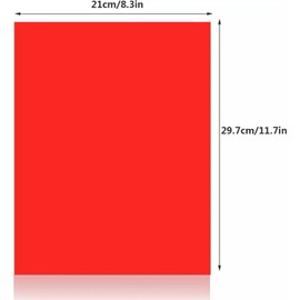 4Pcs Color Correction Gel Light Filter Sheet Colored Overlays Transparency Film Plastic Sheets for Lighting Studio Video Recording Diffuser