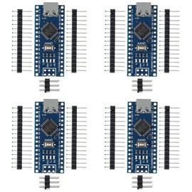 AITIAO 4Pcs for Nano V3.0 ATmega328P Module CH340G 5V 16M Micro Controller Board Type-C Connection Compatible with Nano V3.0