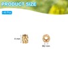 PATIKIL M2 x 4 x 3.5 mm Brass Threaded Insert,