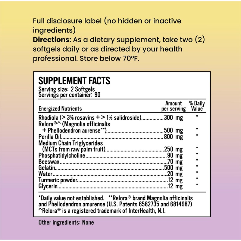 Alkaline for Life Adaptogenic Adrenal Balance - Including apadptogens: Rhodiola,