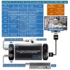 4K TVI CVI AHD CVBS To HD1080P Video Converter Scaler