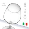 Bormioli Rocco Italian Red Wine Glasses 18 Ounce (Set of