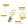 Greeogin 5-Pack E17 S11 LED Light Bulb,E17 Intermediate Base Mini