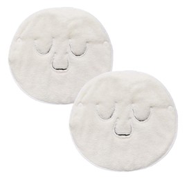 Angzhili 2 Pcs Hot Compress Face Towel Masks, Reusable Facial Steamer Towel for Hot Cold Skin care,Moisturizing Face Steamer, Beauty Facial Towel for Home and Beauty Salon