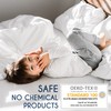 Dreamzie Elasticated Cotton Fitted Sheet, 160 x 200 x 30