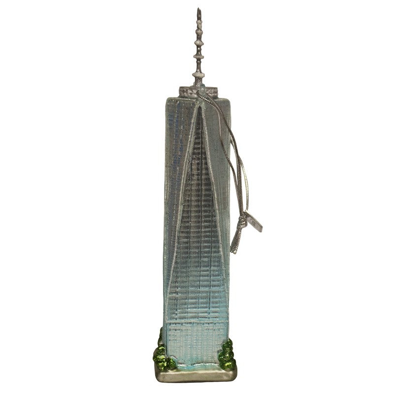 Kurt Adler Noble Gems Freedom Tower Ornamento, 6.5 Pulgadas