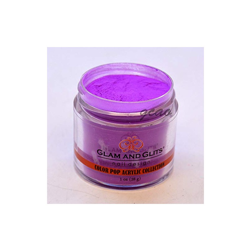 Glam and Glits Color Pop Acrylic Powder, Surf-350, 1 oz