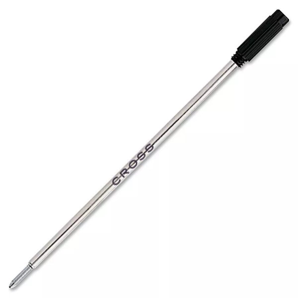 Cross Genuine Pen Refill Medium Ball Point Black Ink 1/Pk
