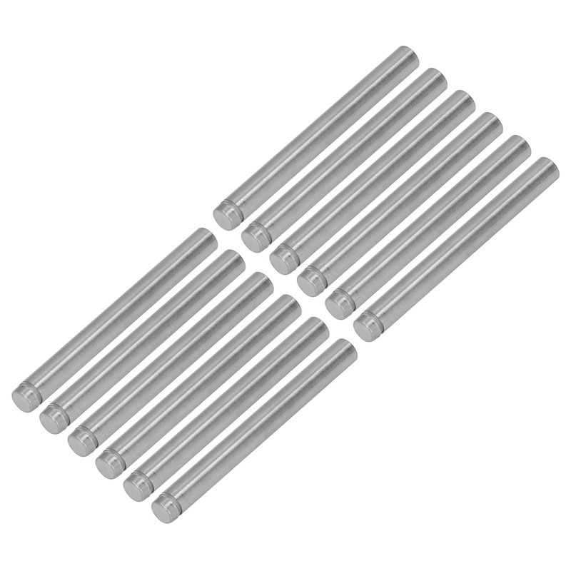 12PCS Standoff Screws Advertising Nails Stainless Steel Sign Holder Screw