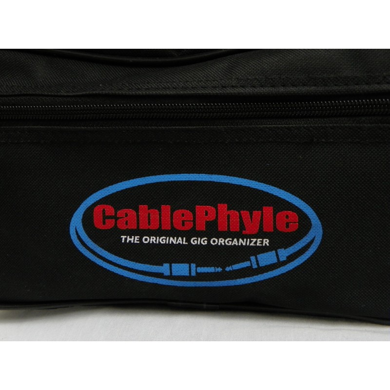 CablePhyle - Professional 15-Slot Cable File Gig Bag, for Cords,