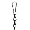 MOUYAT 40 Pack 10 Inch Black Plant Hanging Chains, Heavy