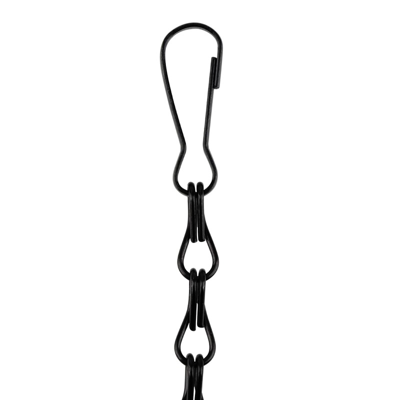 MOUYAT 40 Pack 10 Inch Black Plant Hanging Chains, Heavy