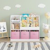 TREATLIFE HOME Organize Kids' Space with Multifunctional Bookcase and Bookshelf,