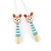 Janod - Wooden Fox Skipping Rope - Adjustable Size -