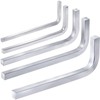 Pndeyo 5pcs Square Head Wrench Set, L Shaped Square Key