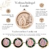 Christbaumkugel personalisiert - Weihnachtsgeschenk für Eltern: Weihnachtskugel mit Gravur Familie