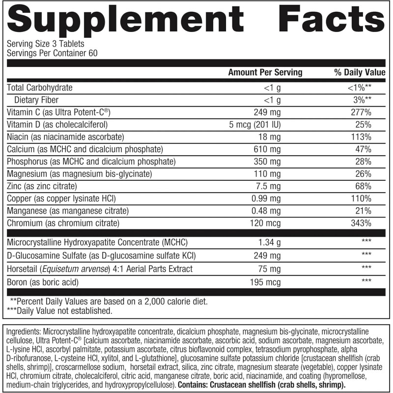 Metagenics - Bone Builder Active (180tabs)