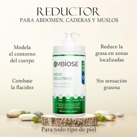 AMBIOSE Crio Gel Reafirmante Corporal 1000 ml Con Mentol, Alcanfor Y Sargazo Vesiculoso, Efecto Fro, Anticelulitis, Para Abdomen, Caderas, Piernas Y  