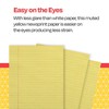 School Smart Newsprint Paper with Red Margin, 8 x 10-1/2