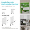 PEGZONE Clamp-on Desk Pegboard, Desk Organizer for Office Gaming Home,