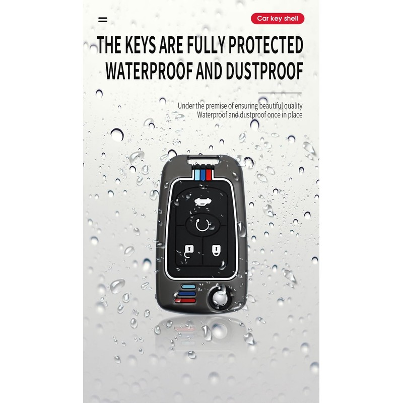 TECART Key Fob Case Cover Fit For Buick Excelle Lacrosse