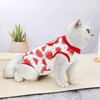 Cat Professional Surgery Recovery Suit, E-Collar Alternative, Cotton Breathable Cat