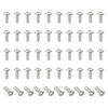 PATIKIL #10-24x1/2" Button Head Socket Cap Screws, 50 Pcs 304