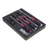 Wiha 52690 25 Piece MicroFinish Screwdriver Tray Set