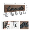 Mkono Towel Holder Wall Mounted Towel Racks for Bathroom Farmhouse