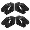 ULTECHNOVO 4pcs Rubber Clamps for Diameter Tubes Utility Trailer Accessories