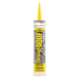 Sashco - 14010 Through The Roof Sealant, 10.5 oz Cartridge, Clear (Pack of 1)