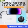 Projector, 1080P Full HD HiFi Portable Film Projector, Smart Home