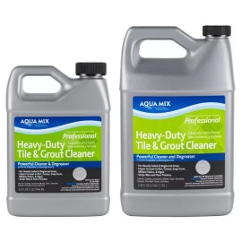 Aqua Mix Heavy-Duty Tile & Grout Cleaner - Gallon - # 010383