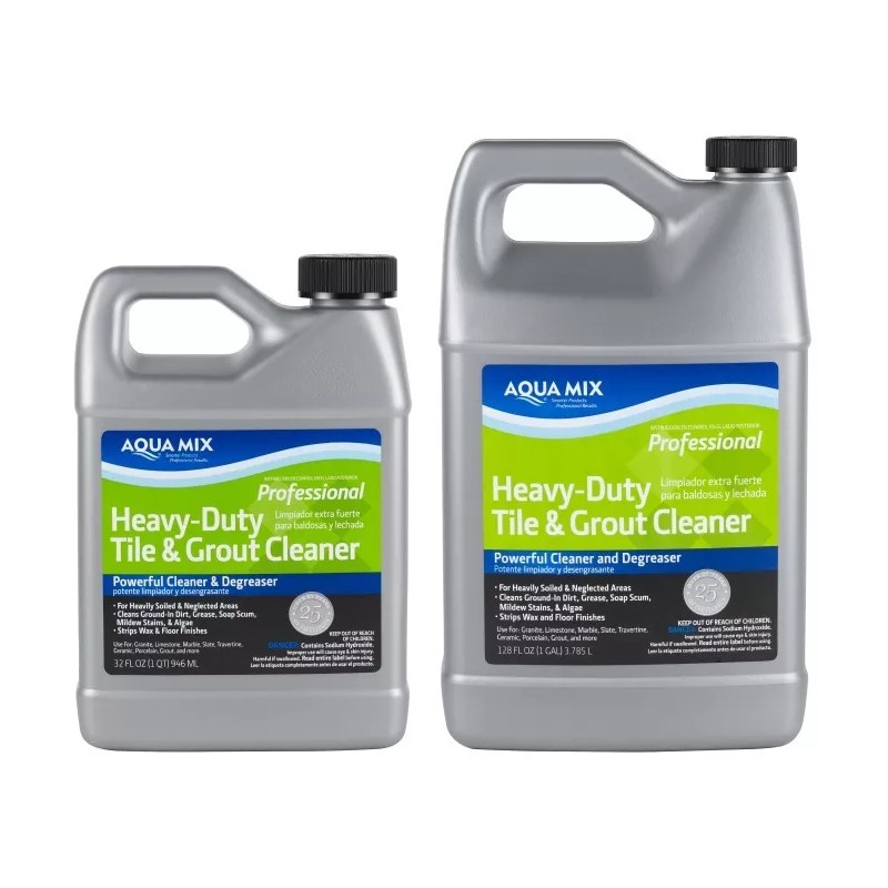 Aqua Mix Heavy-Duty Tile & Grout Cleaner - Gallon -