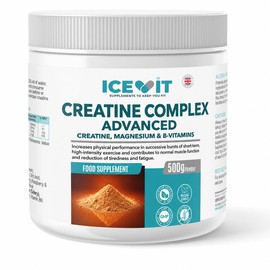 Creatine Complex Powder, Raspberry & Blueberry, 500 g, 71 Servings