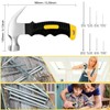 560pcs Small Nails for Hanging Pictures Assortment Kit & 325g