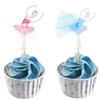 Honbay 24 piezas de decoración para cupcakes de ballet, diseño