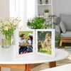 PORFOYO Folding Picture Frame, Photo Frame for 2 Photos 10