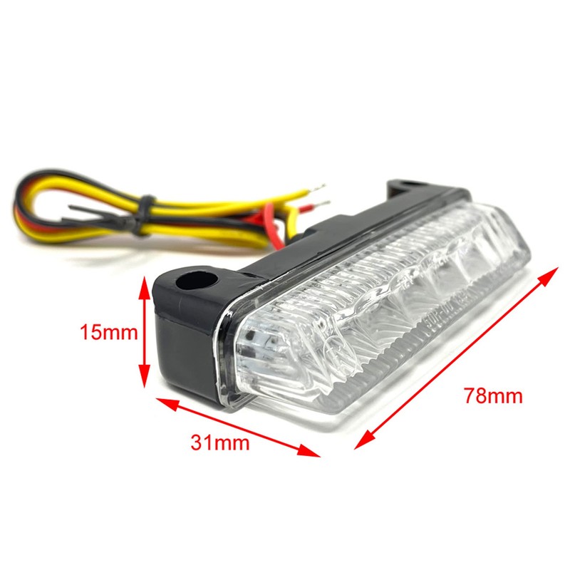 Alchemy Parts Motorbike Rear Stop Tail Brake Light LED with