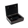 Wings of Gold Loved One Watching Burlwood Jewelry Music Box