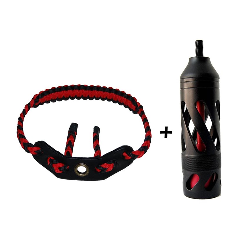 Toparchery Compound Bow Aluminum Stabilizer Bows Stabilisers with Wrist Bow