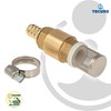 tecuro Suction Filter Set 1 1/2 (6/4) Inch Brass, Foot