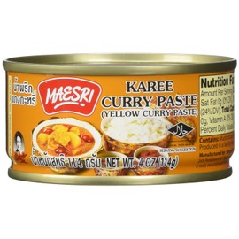 Yellow Curry (Kang Karee) Paste Thai Maesri 4 Oz.