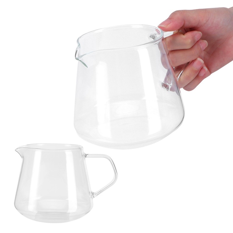 Transparent Cup High Borosilicate Glass Coffee Sharing Cup AntiScalding for