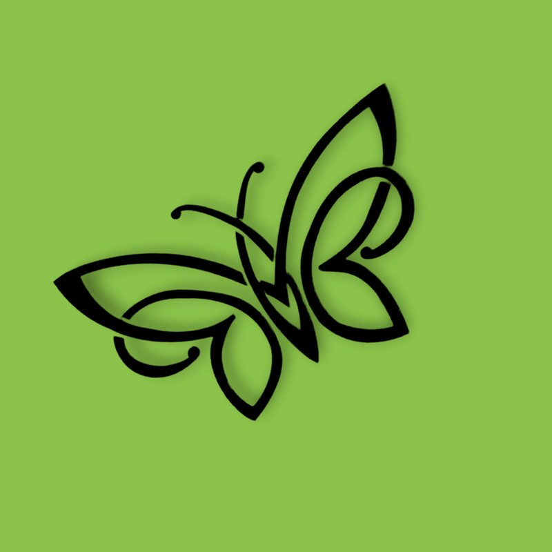 Generic Enchanting Celtic Butterfly Decal Sticker - Mystical Adornment for